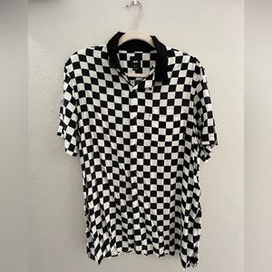Vans Checkerboard Button Shirt
